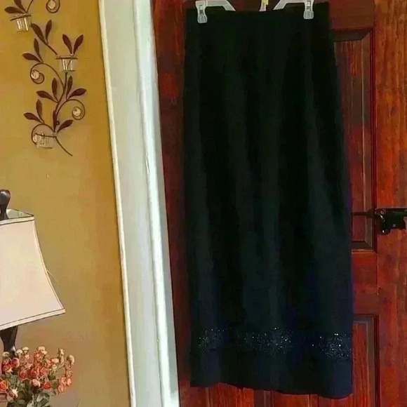 J.R. Nites by Caliendo maxi skirt #0129 - Picture 1 of 9